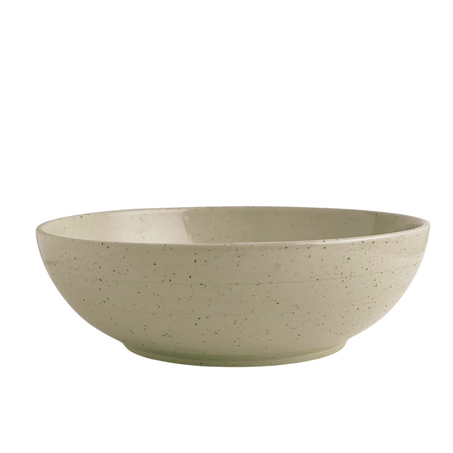 BOWL // SPECKLED GLOSSY BEIGE