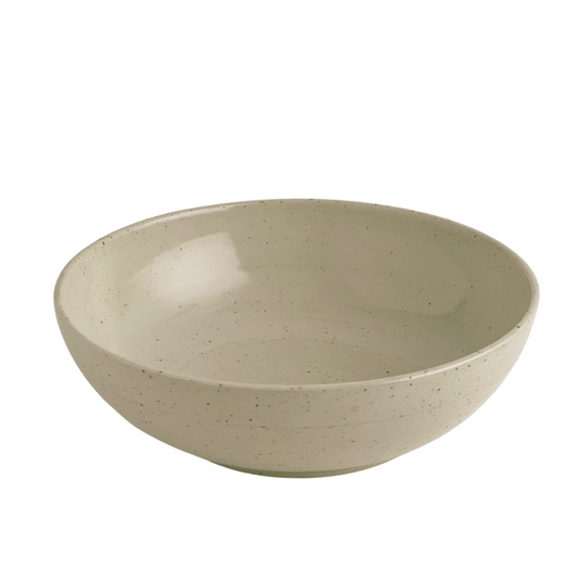 BOWL // SPECKLED GLOSSY BEIGE