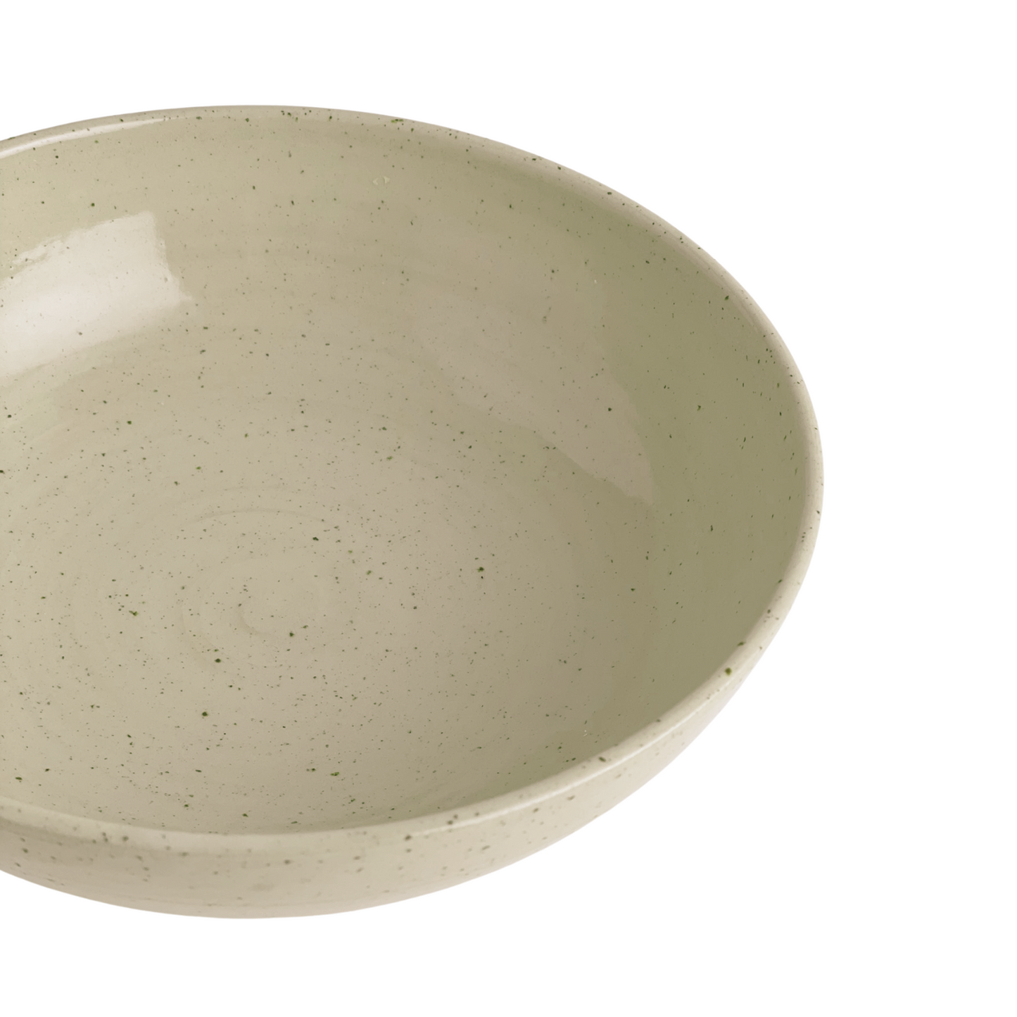 BOWL // SPECKLED GLOSSY BEIGE