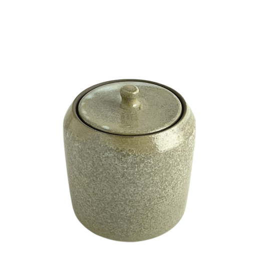 LIDDED JAR // CITRINE WHITE