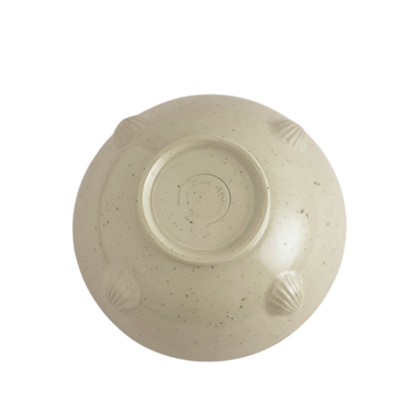 BOWL // SPECKLED BEIGE SHELLS