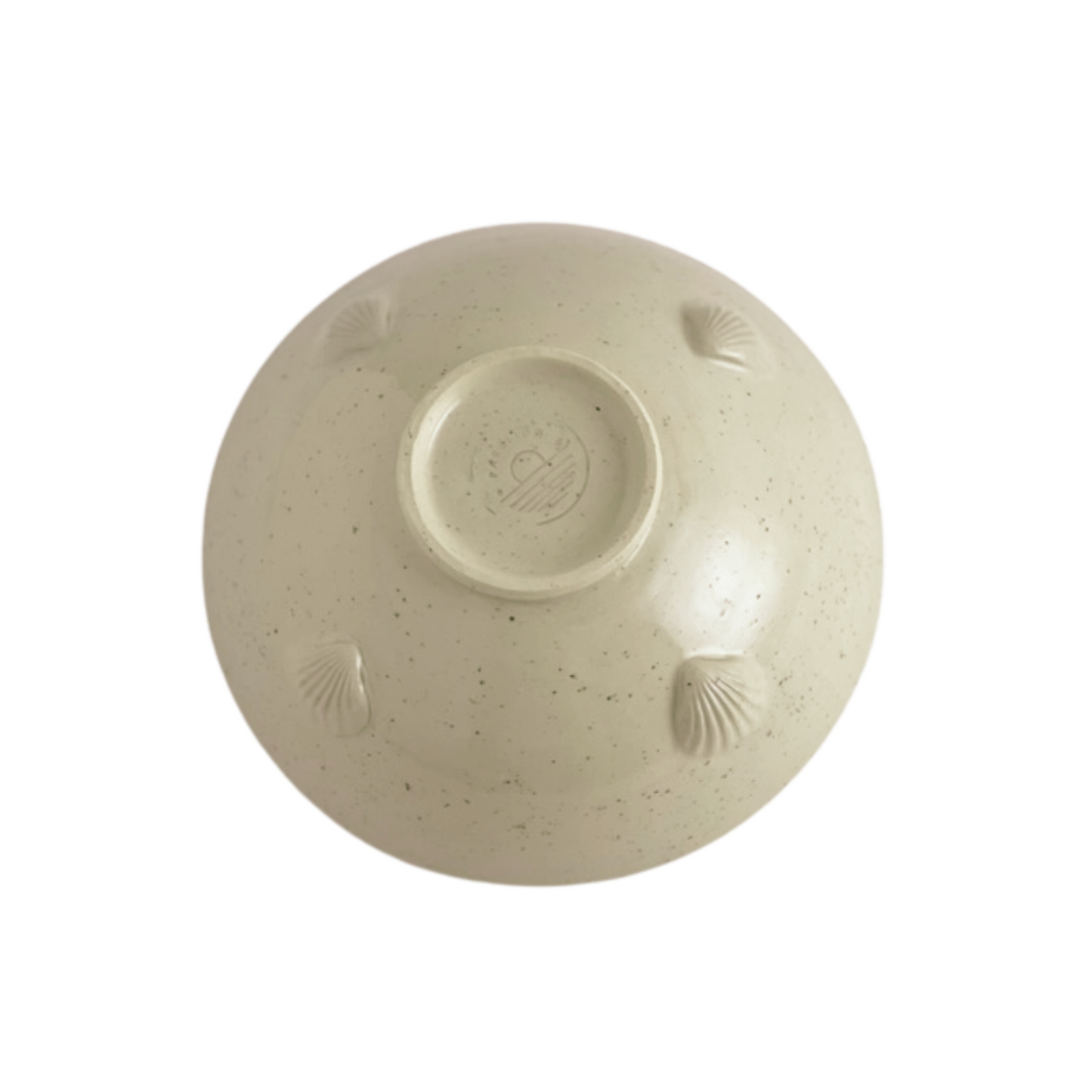 BOWL // SPECKLED BEIGE SHELLS