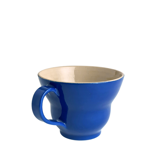 CAPPUCINO MUG // PERSIAN BLUE