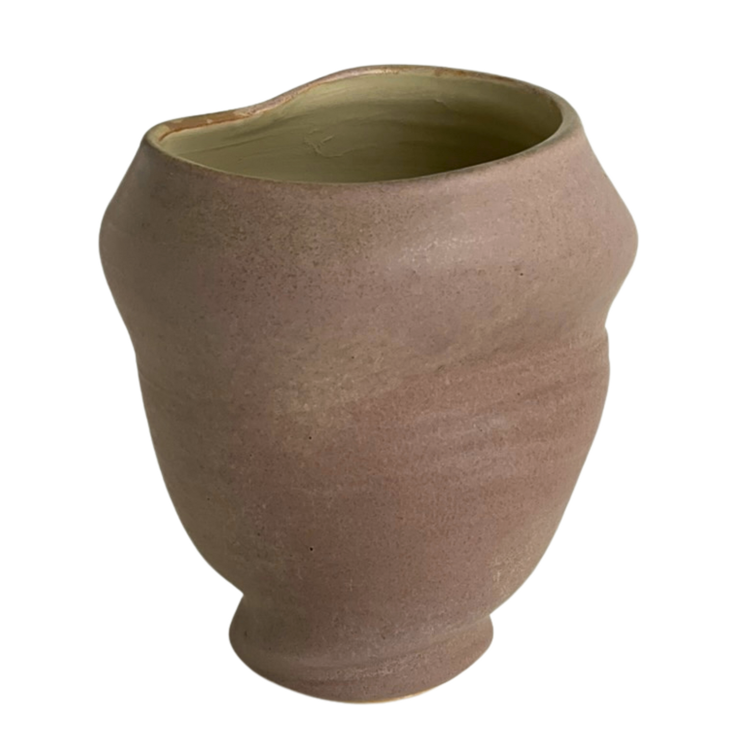 VASE // TWIRLY DUSTY ROSE