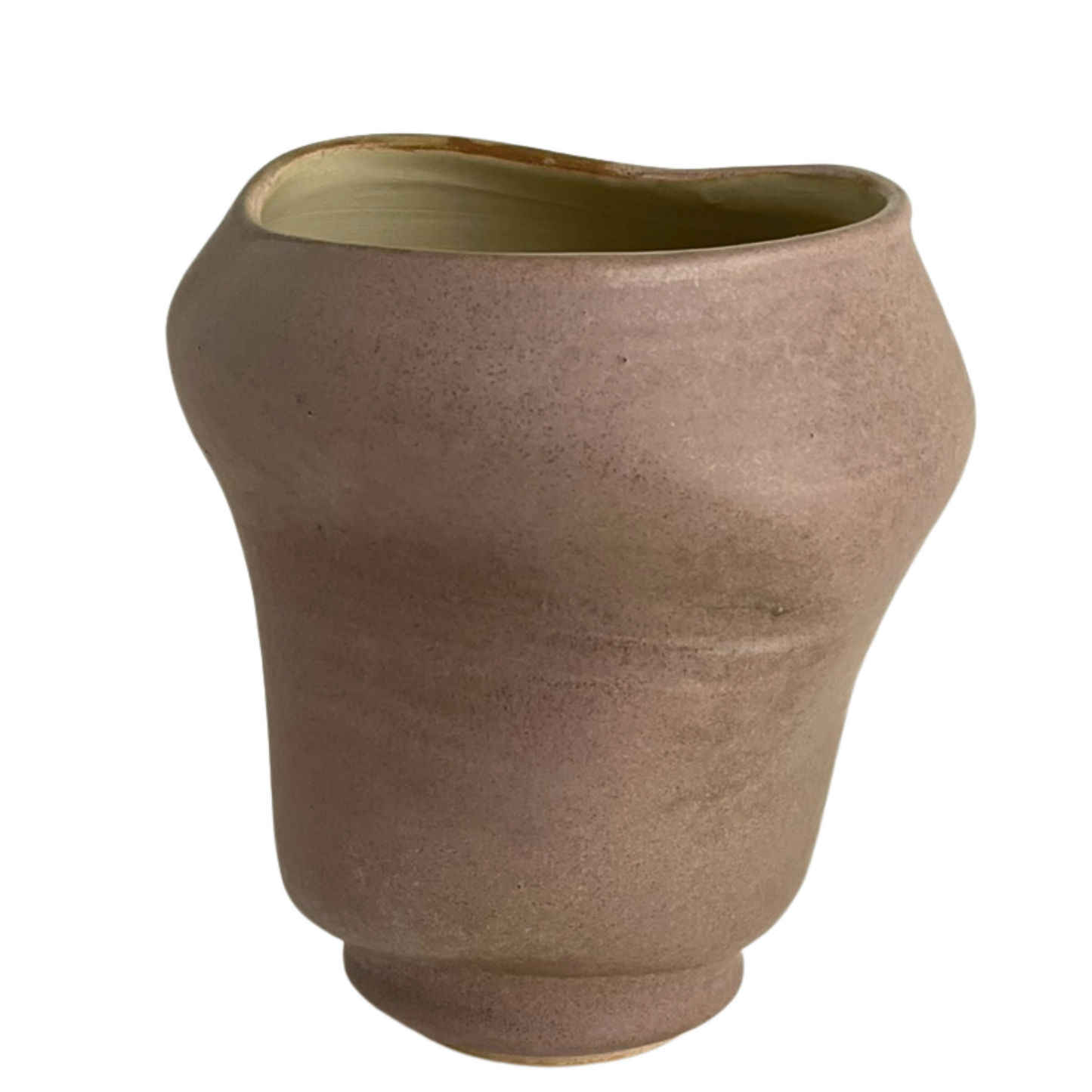 VASE // TWIRLY DUSTY ROSE