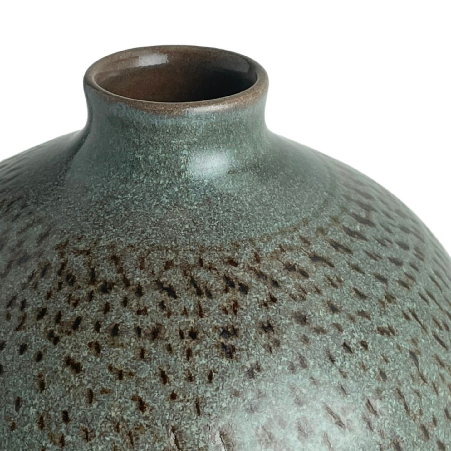 VASE BOTTLE // KELP GREEN SINGLE STEM