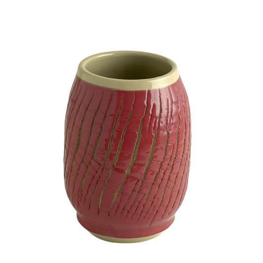 VASE // CRACKED RASPBERRY