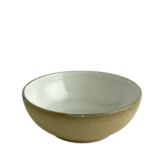 BOWL // DESERT YELLOW AND WHITE
