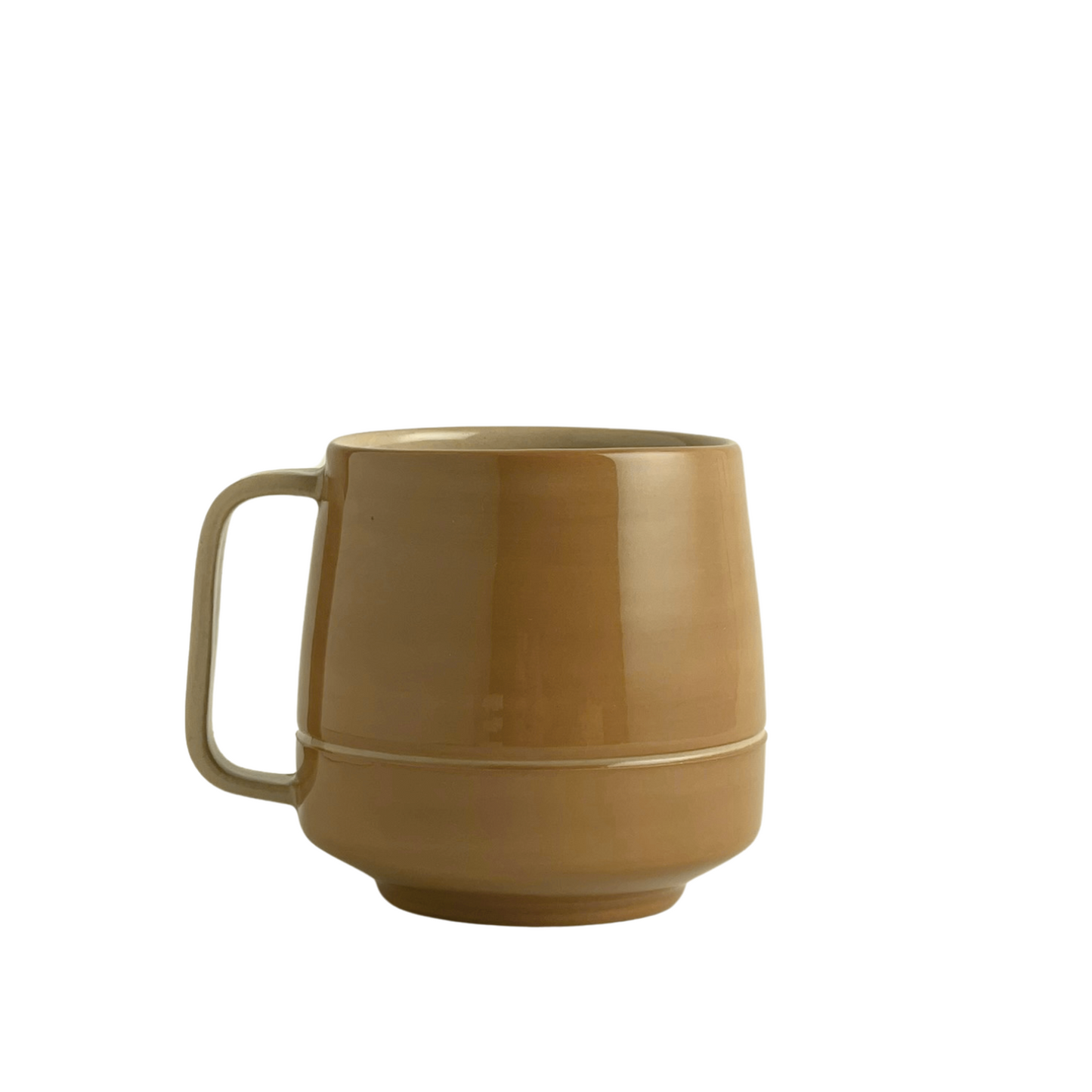 LINE MUG // RAW SIENNA