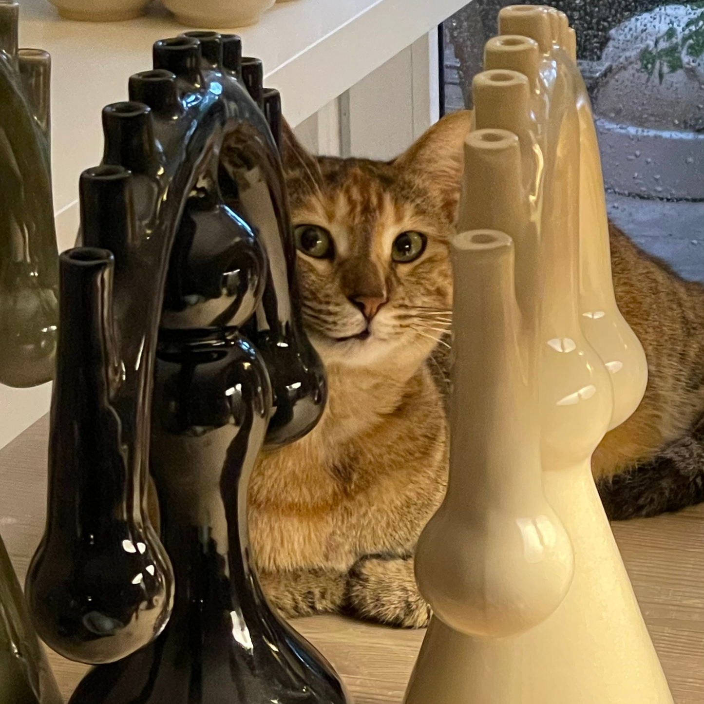 CANDLEHOLDER // BEIGE ANCHOR
