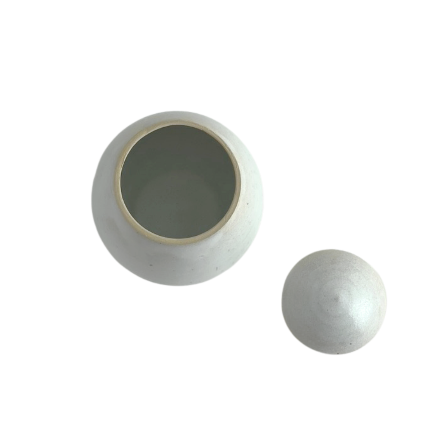 EGG JAR // PALE WHITE