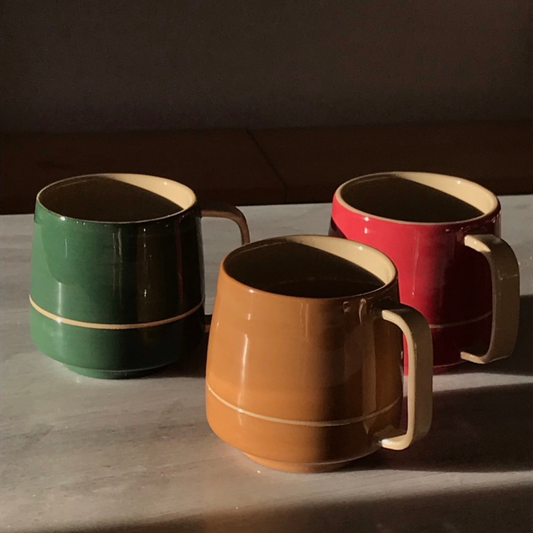 LINE MUG // RAW SIENNA