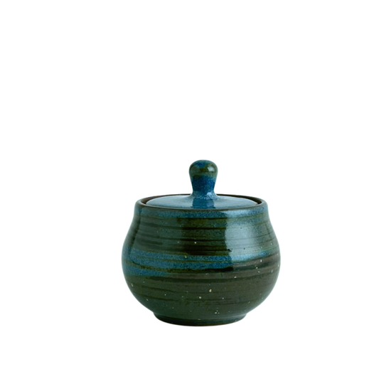LIDDED JAR // MIDNIGHT BLUE