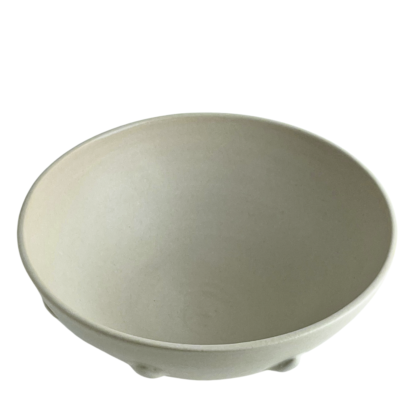 BOWL // LARGE SATIN WHITE SHELLS