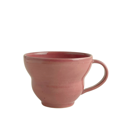 CAPPUCINO MUG // CORAL PINK