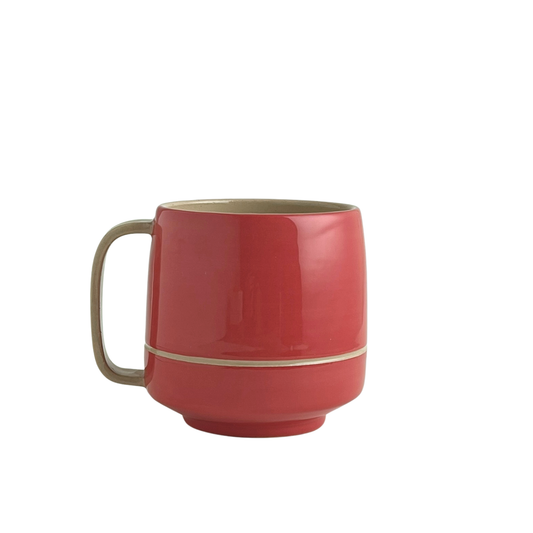 LINE MUG // LIGHT RASPBERRY