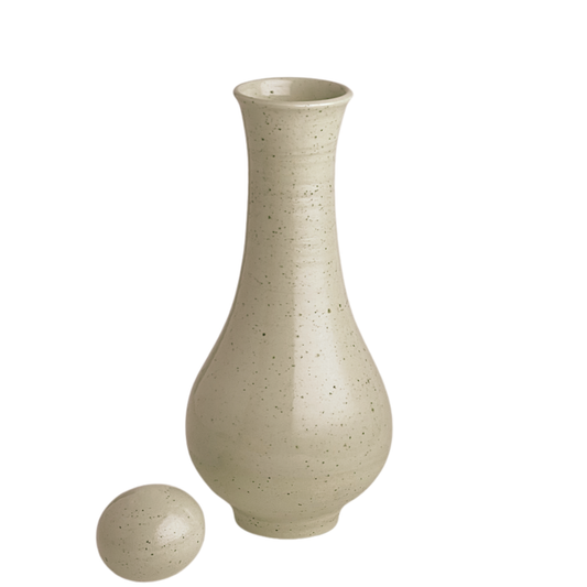 CARAFE // SPECKLED GLOSSY BEIGE