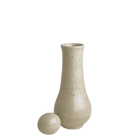 CARAFE // SPECKLED GLOSSY BEIGE