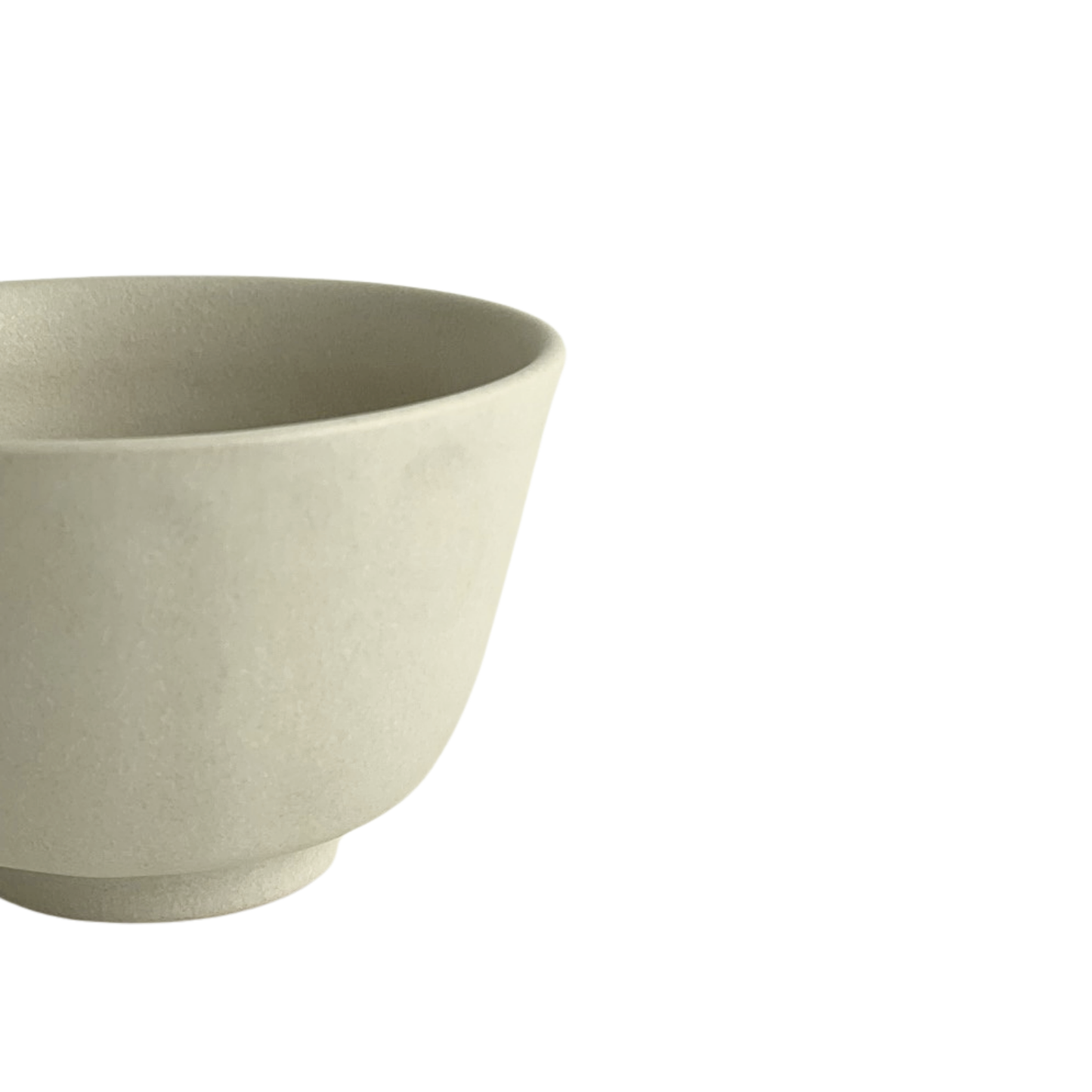 TEA CUP // SATIN WHITE