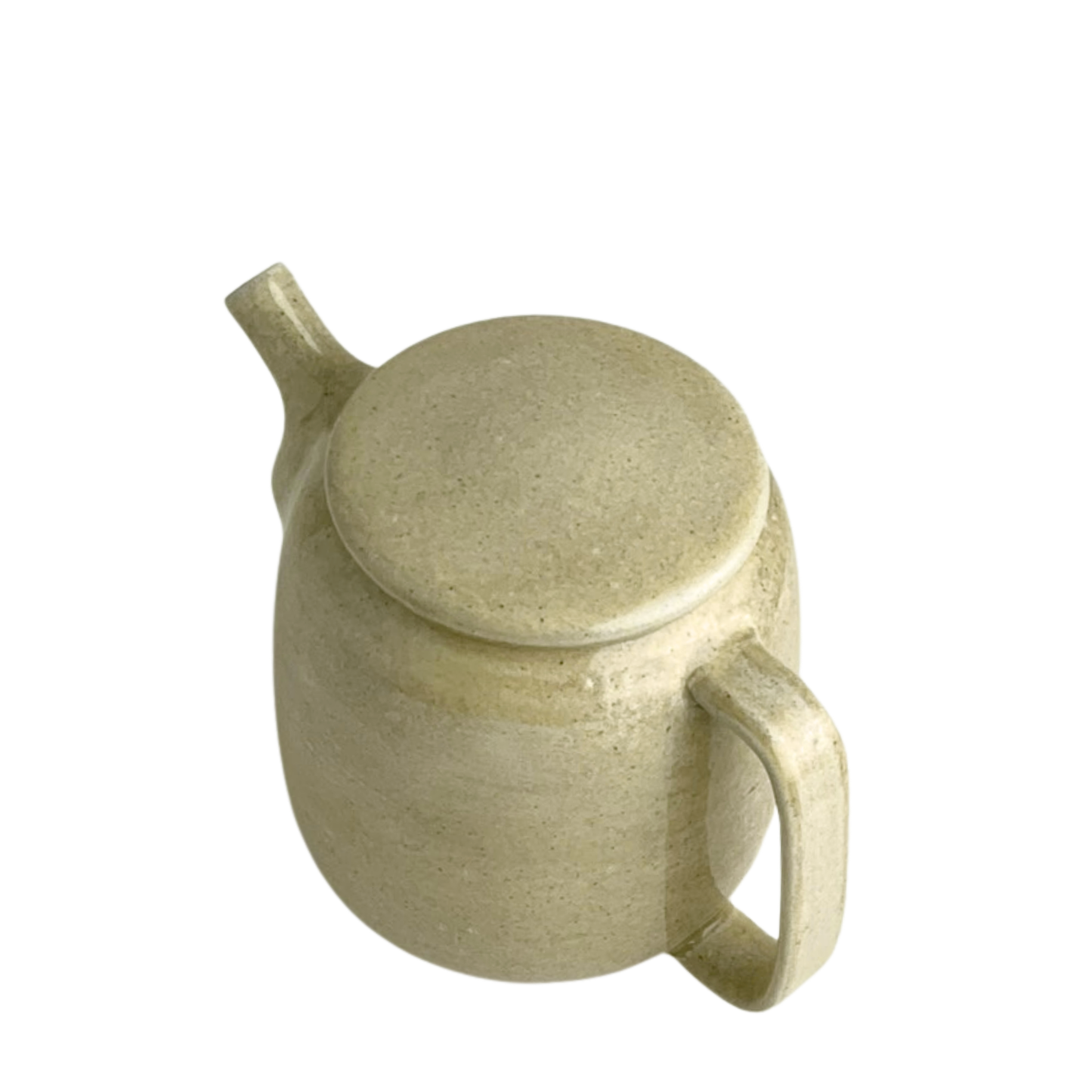 TEAPOT // GLOSSY SPECKLED BEIGE
