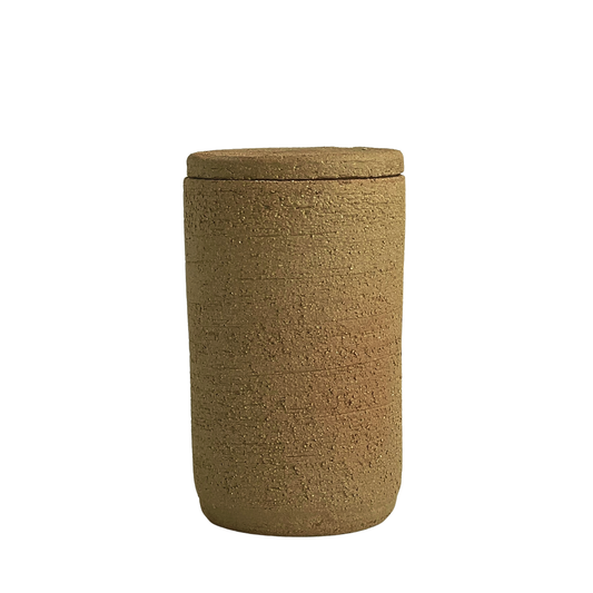 LIDDED JAR // EARTH CAPSULE