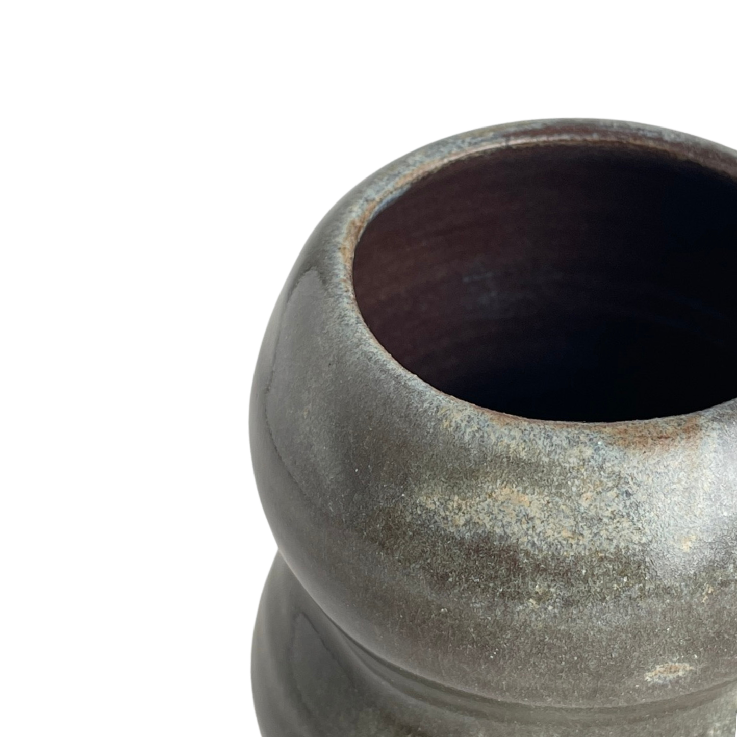 VASE // KELP GREEN WAVY