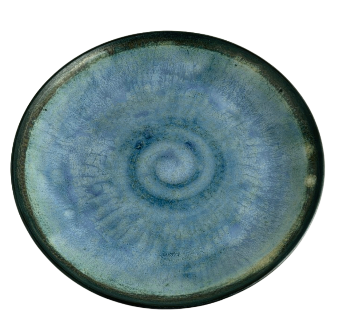 PLATE // BLUE SPIRAL