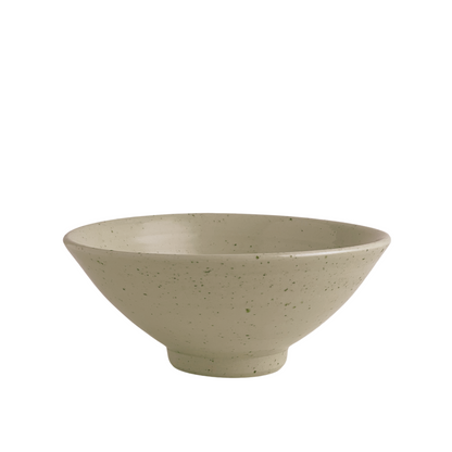 BOWL // SPECKLED GLOSSY BEIGE