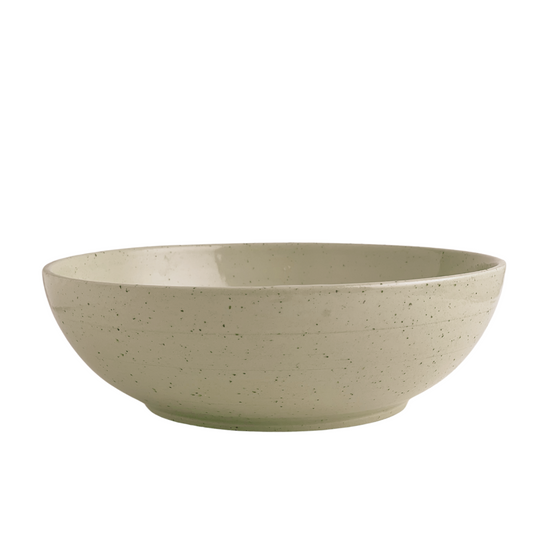 BOWL // SPECKLED GLOSSY BEIGE