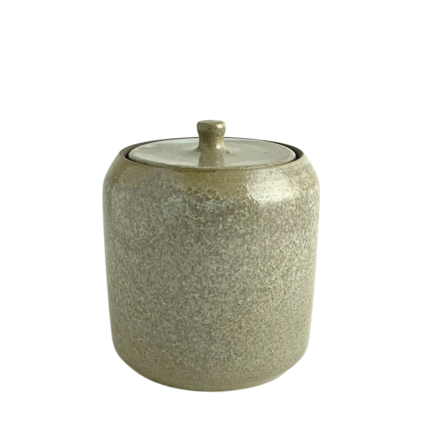 LIDDED JAR // CITRINE WHITE