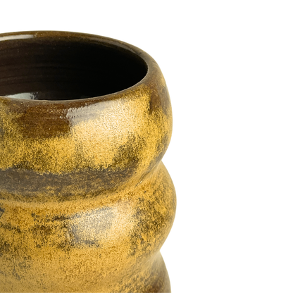 VASE // WAVY EGYPT GOLDEN