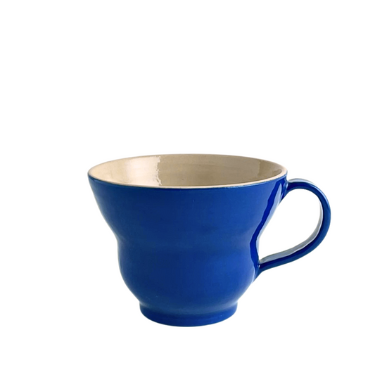 CAPPUCINO MUG // PERSIAN BLUE