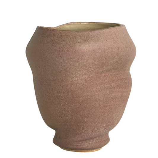 VASE // TWIRLY DUSTY ROSE