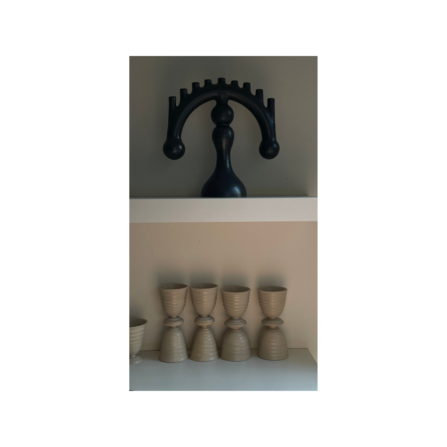 CANDLEHOLDER // MATTE BLACK