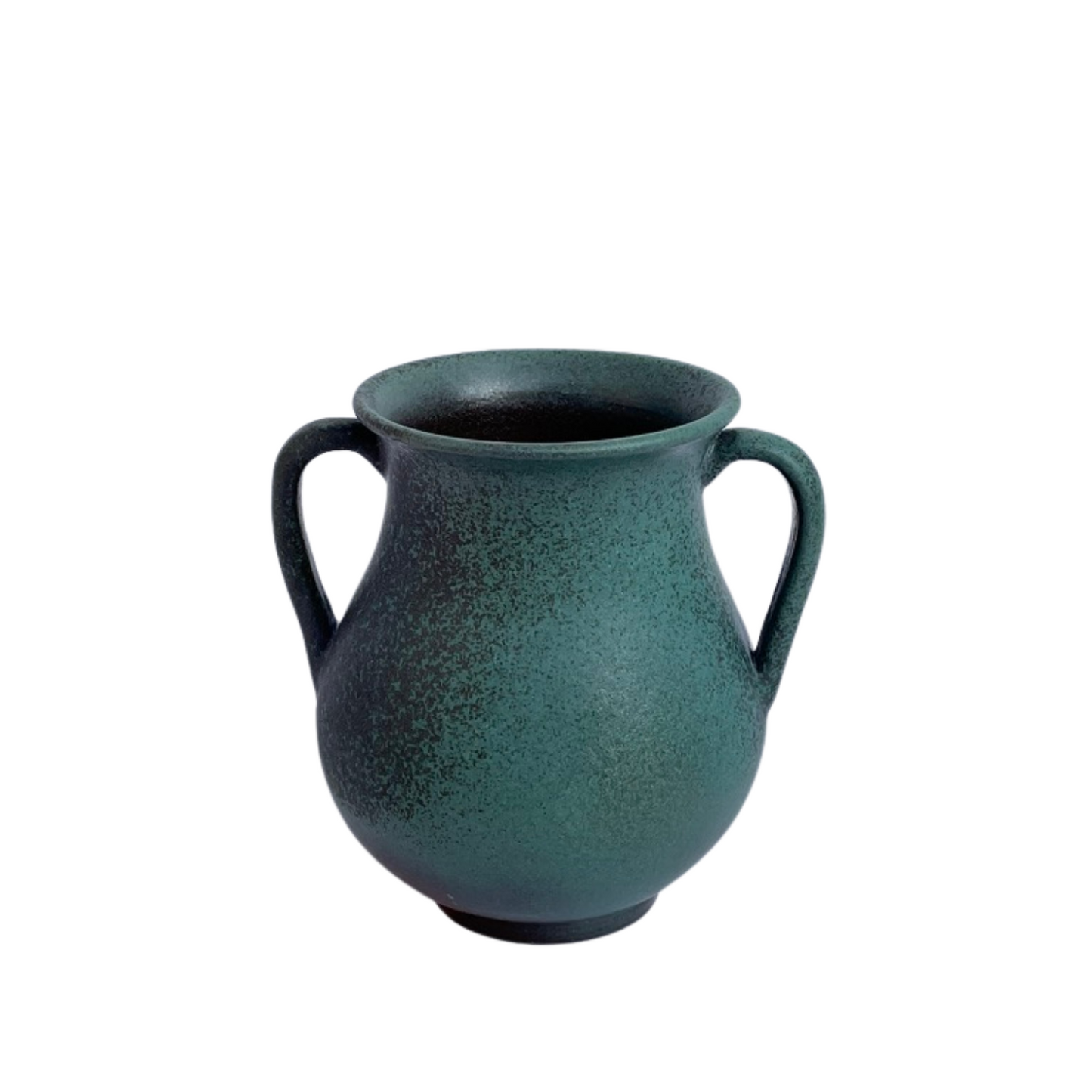 VASE // DOUBLE HANDLED SEA GREEN