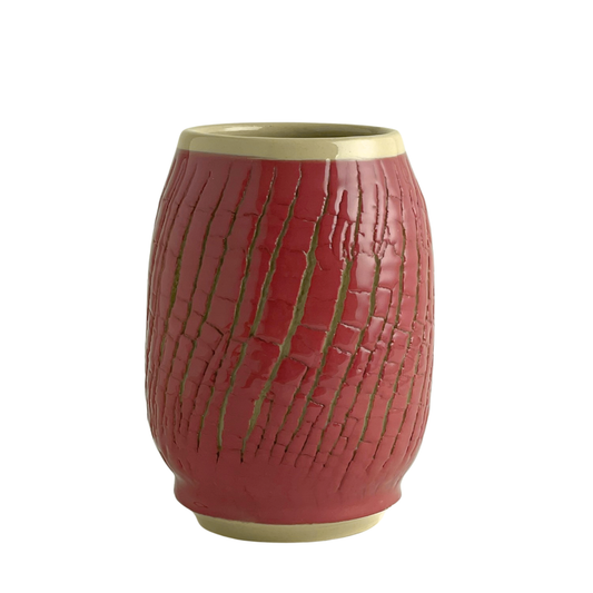 VASE // CRACKED RASPBERRY
