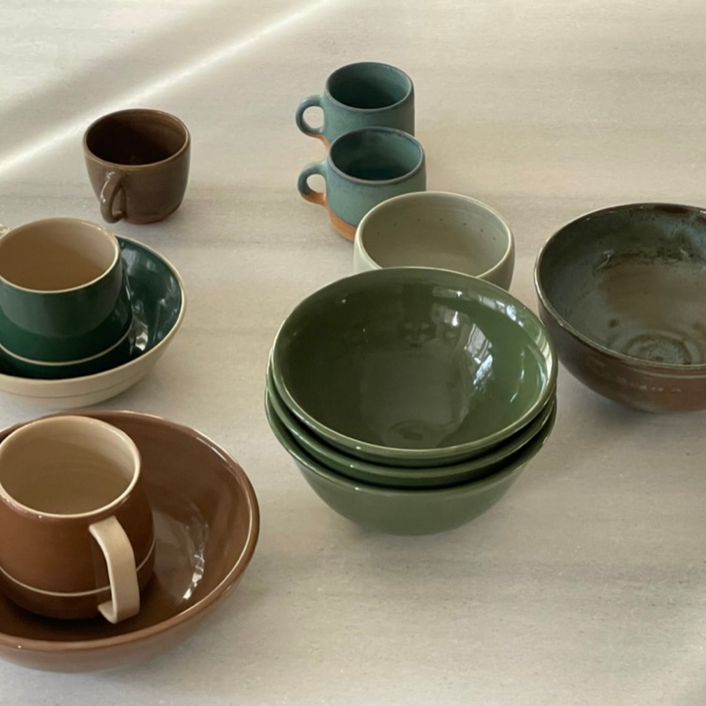 BOWL // GREEN GLOSSY