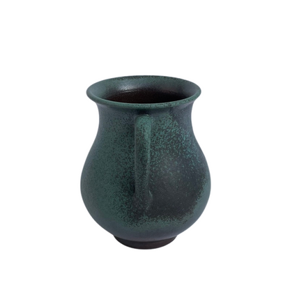 VASE // DOUBLE HANDLED SEA GREEN