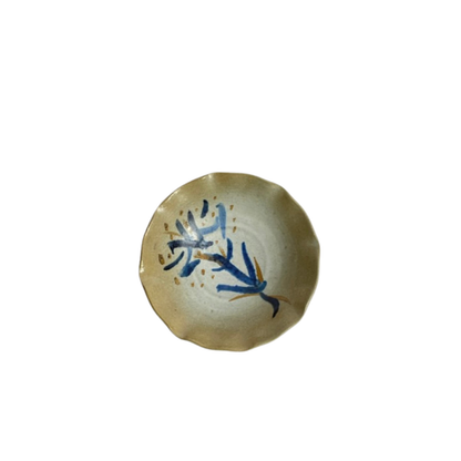 TREASURE DISH // PARCHMENT WITH OXIDES