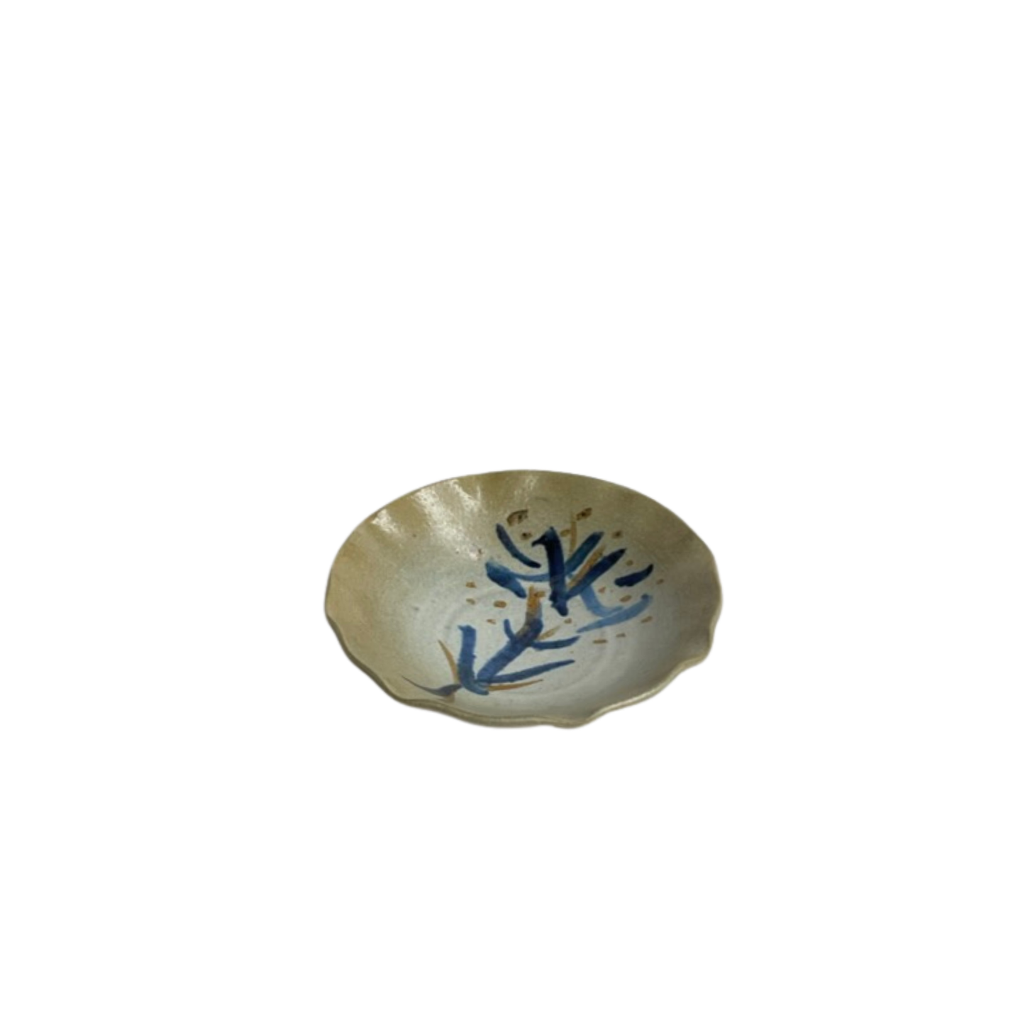 TREASURE DISH // PARCHMENT WITH OXIDES
