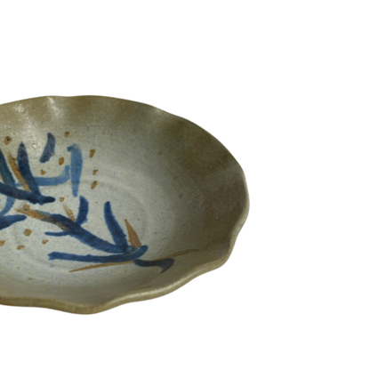 TREASURE DISH // PARCHMENT WITH OXIDES