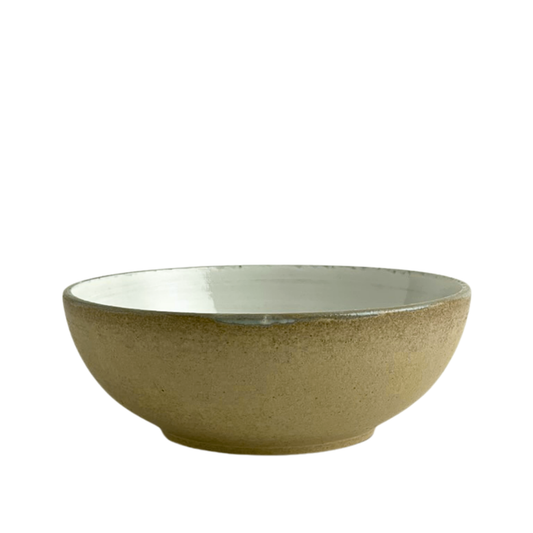 BOWL // DESERT YELLOW AND WHITE