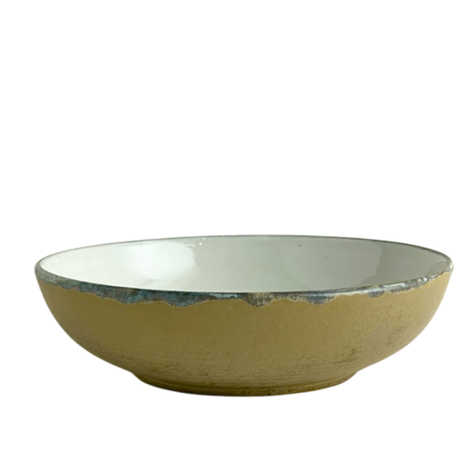 BOWL // DESERT YELLOW AND WHITE