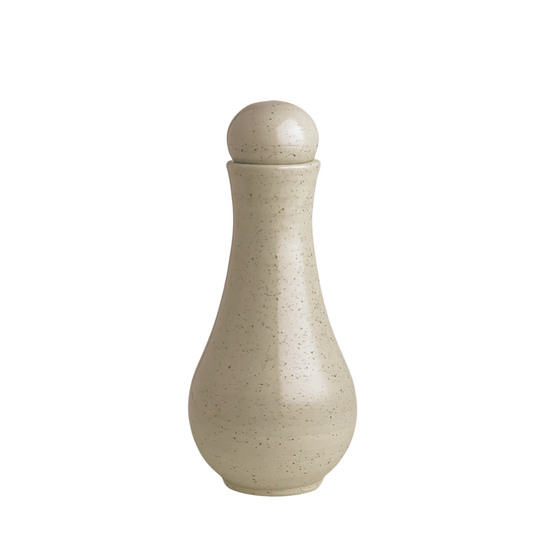 CARAFE // SPECKLED GLOSSY BEIGE