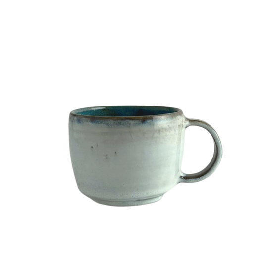 MUG // SNOW WHITE ICE BLUE