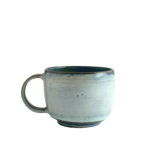 MUG // SNOW WHITE ICE BLUE