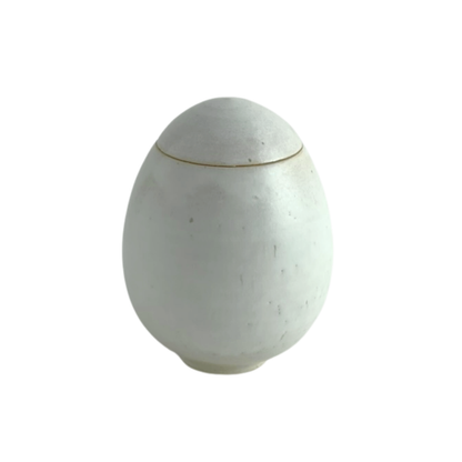 EGG JAR // PALE WHITE