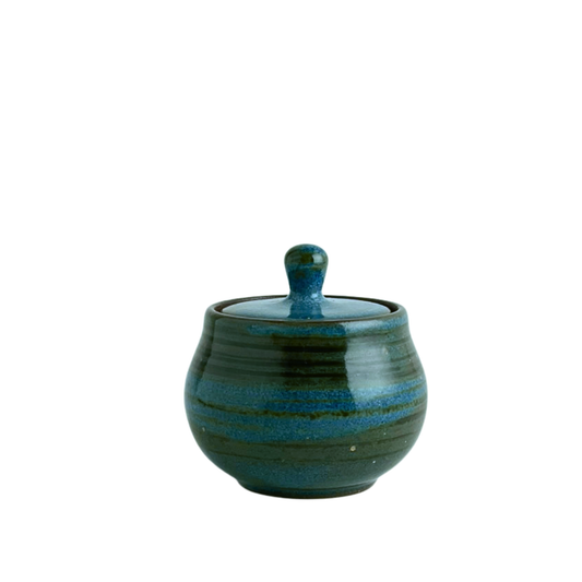 LIDDED JAR // MIDNIGHT BLUE