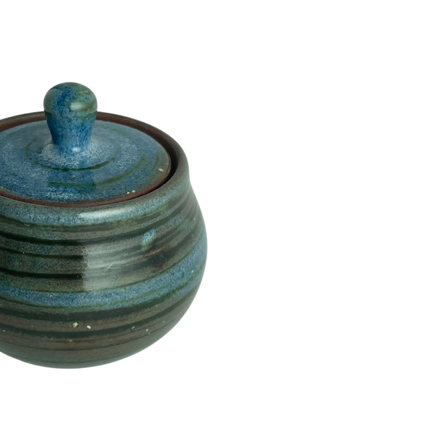 LIDDED JAR // MIDNIGHT BLUE