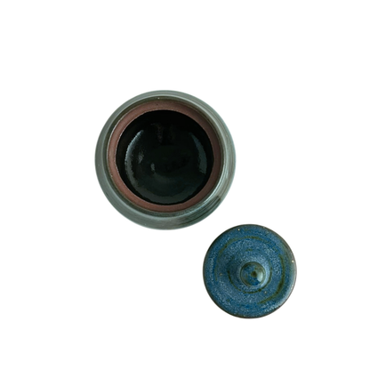 LIDDED JAR // MIDNIGHT BLUE
